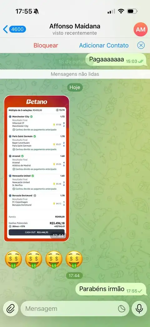 Resultado do grupo 4